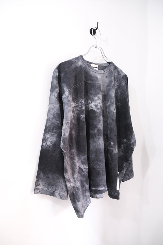WOOL TIE-DYE FOOTBALL TEE
