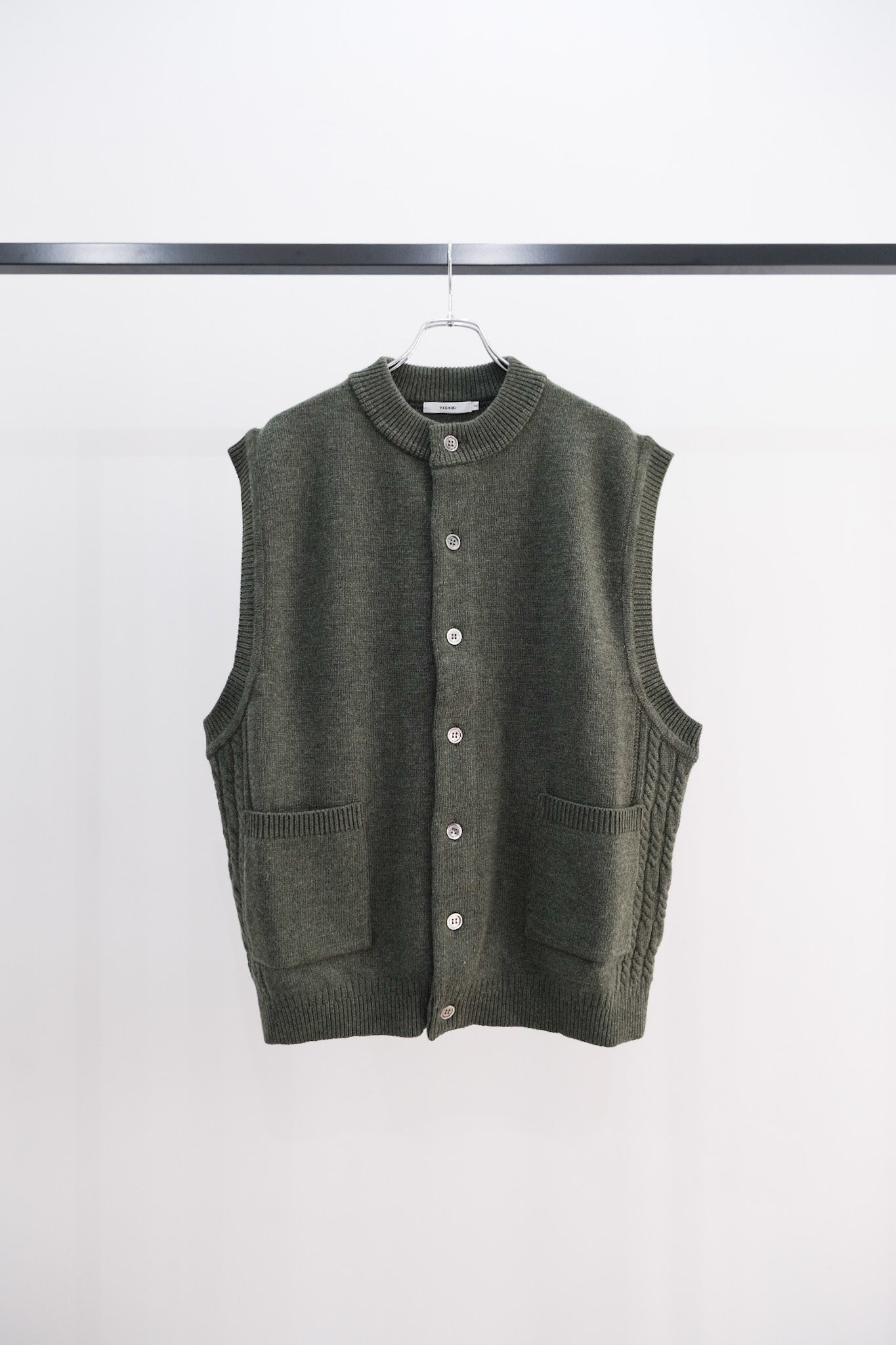 Shiraiki Vest｜YASHIKI 23AW｜えん -en-