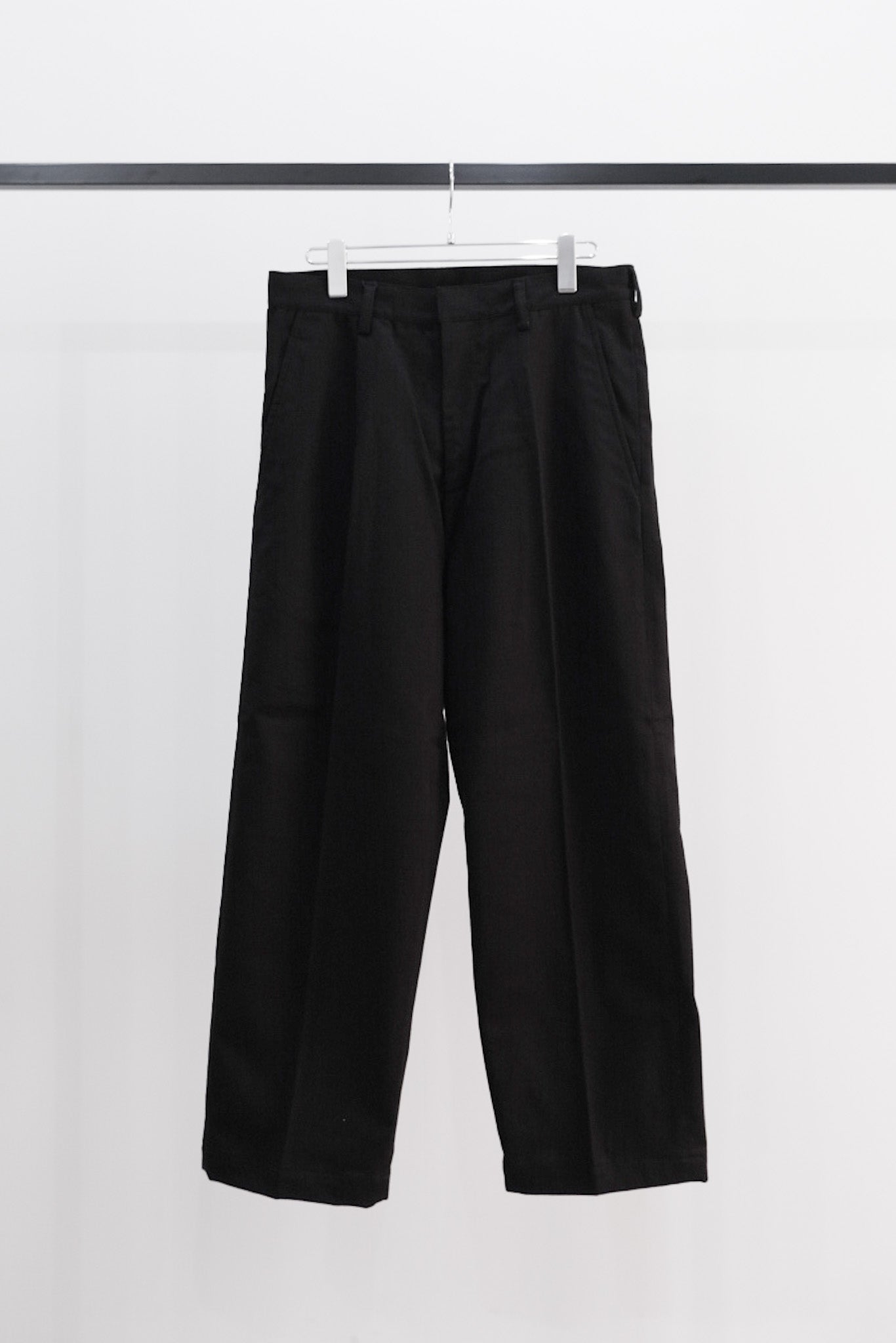 【40% off】Brushed Drill SinglePleated Trousers