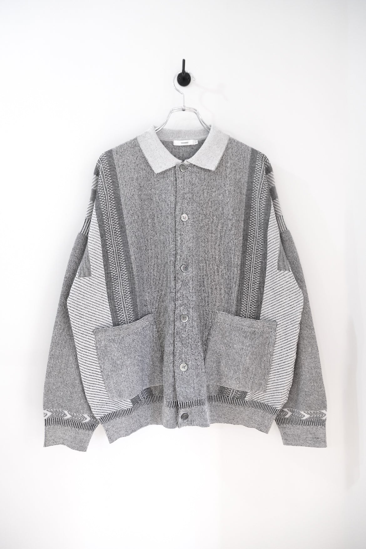 Kokuu Collar Cardigan｜YASHIKI 26SS｜えん -en-