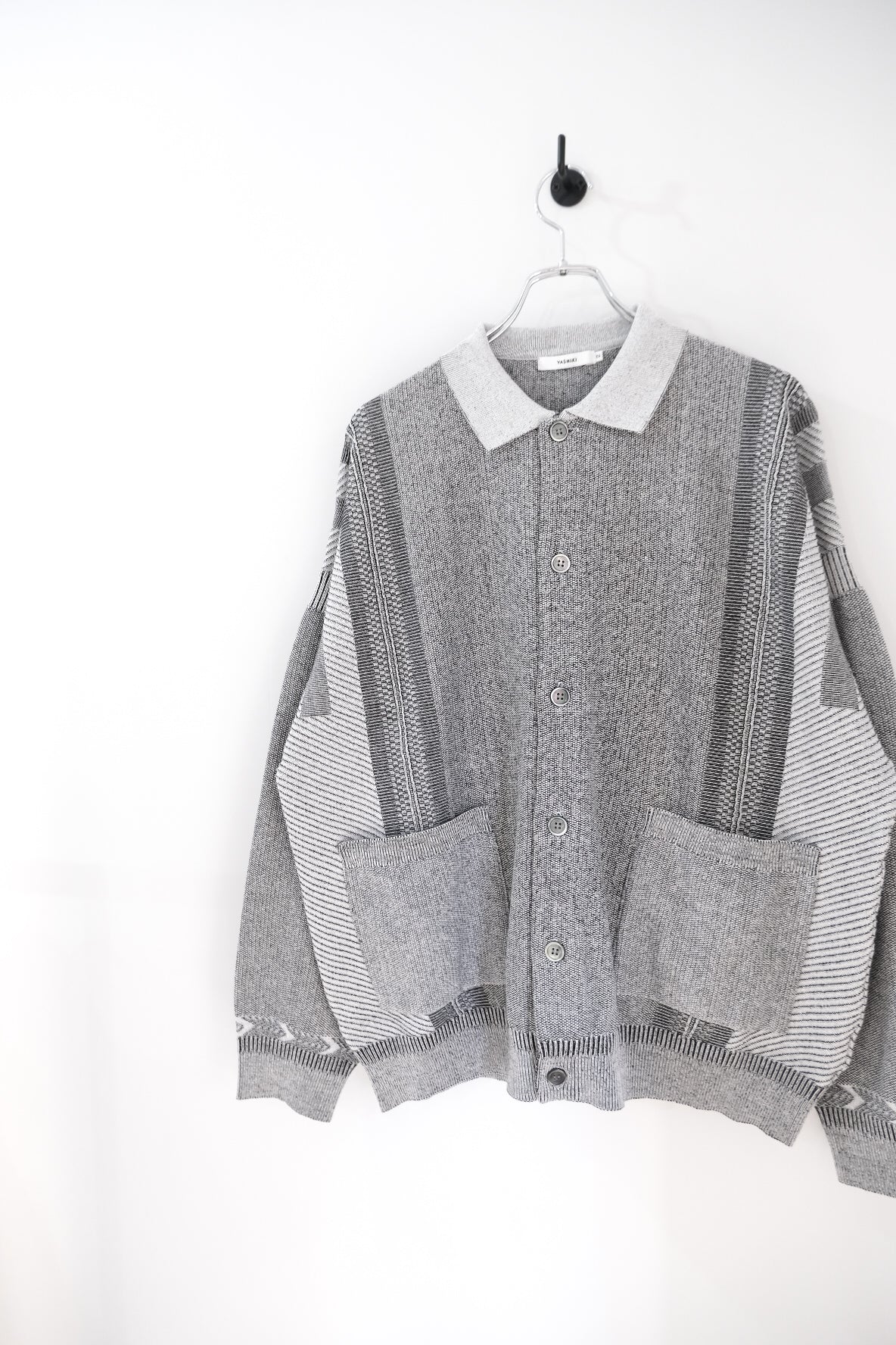 Kokuu Collar Cardigan｜YASHIKI 26SS｜えん -en-
