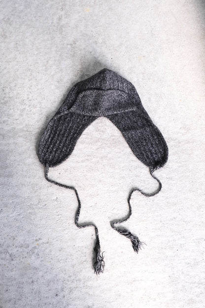 CASHMERE 3GG FLIGHT CAP BEANIE