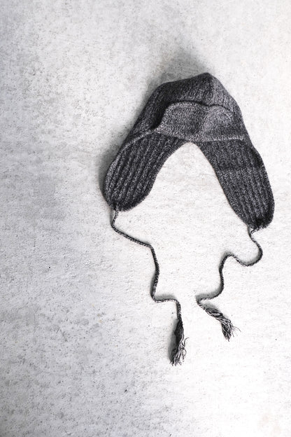 CASHMERE 3GG FLIGHT CAP BEANIE