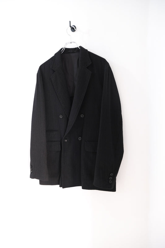 WASHED W/S STRIPE DB JKT
