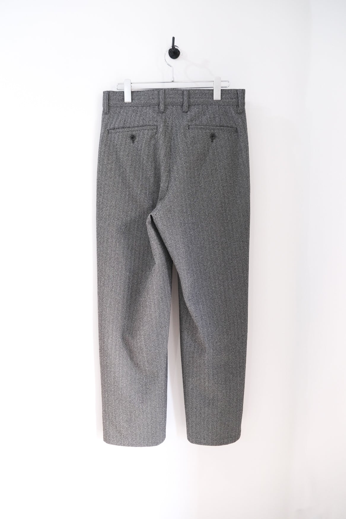 2-Tack Herringbone Wide Slacks