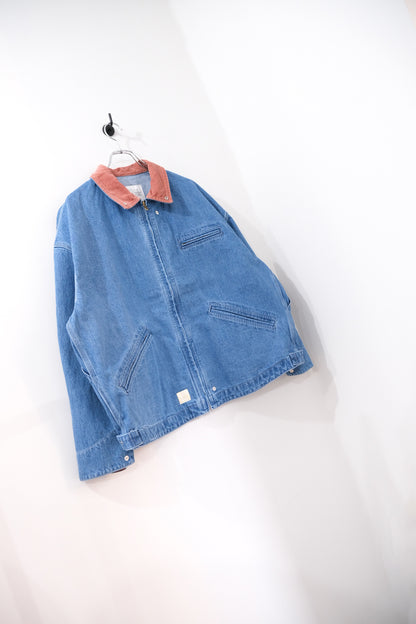 DENIM WORK BLOUSON