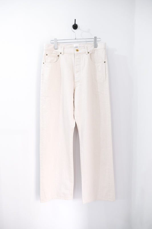 CO/HE PURE STRAIGHT DENIM