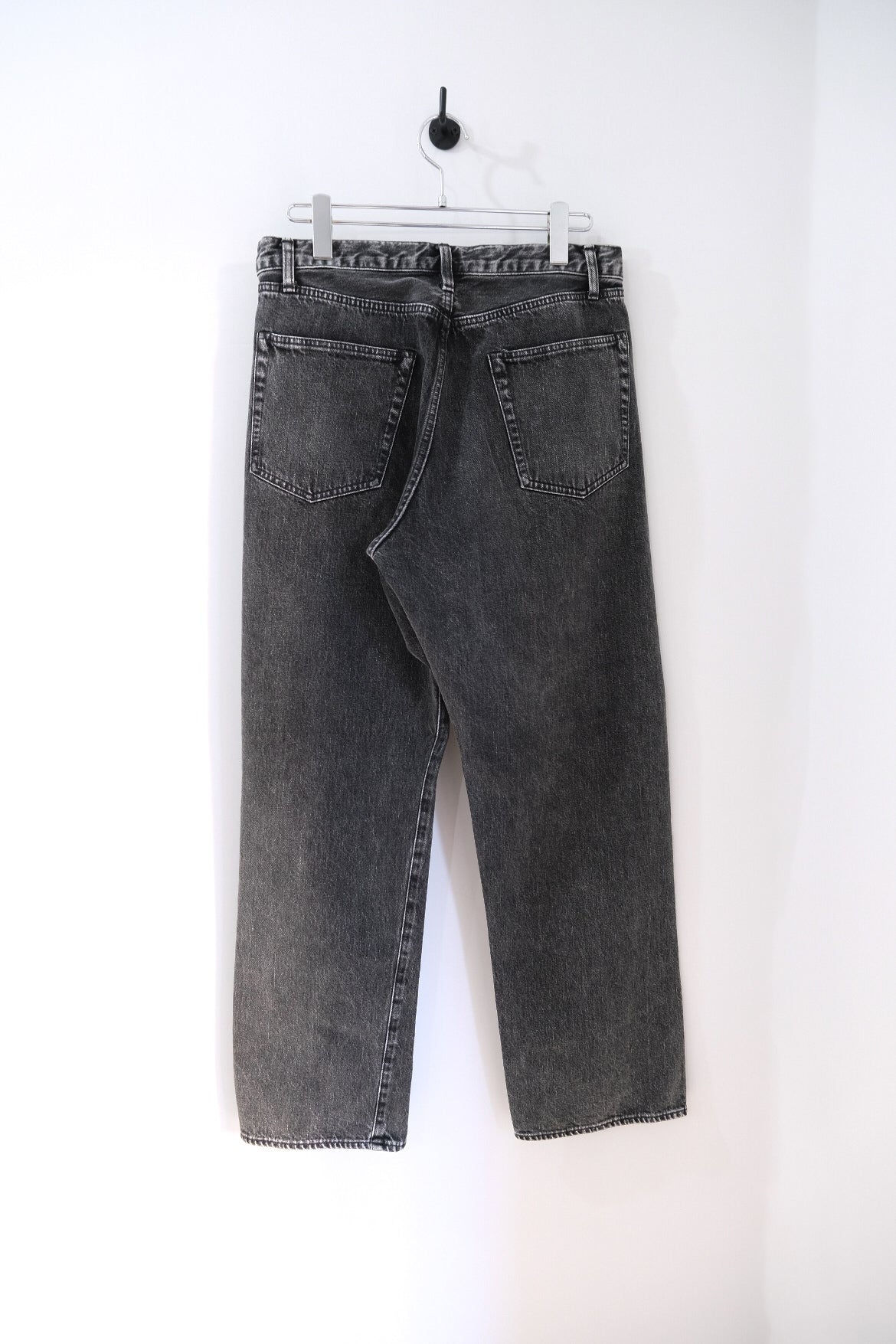 VINTAGE WASHED SELVEDGE BLACK DENIM 5P PANTS｜ULTERIOR 26SS｜えん -en-