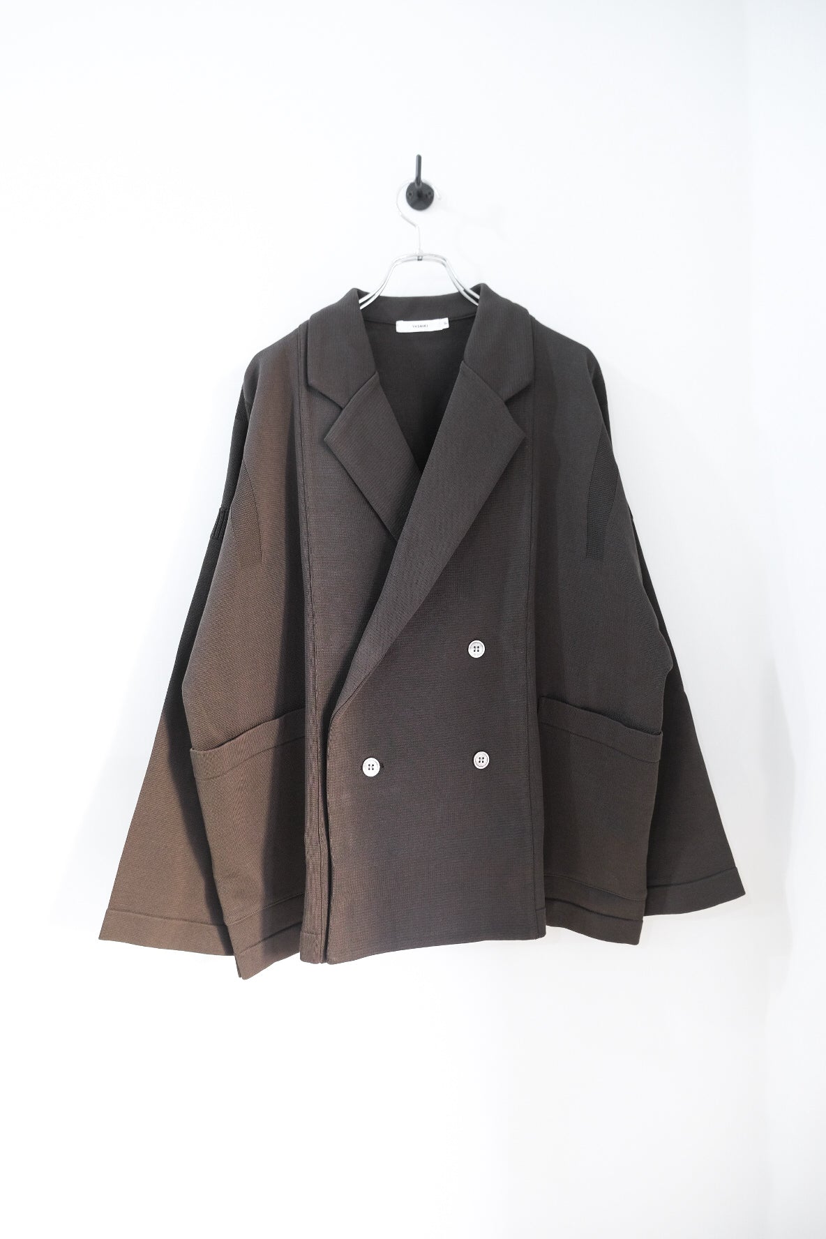 n*i様 26ss 短丈　ダブルジャケット Seion Short Double Jacket｜YASHIKI 26SS｜えん -en-