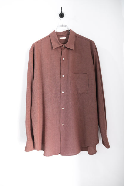 RAYON LINEN CHECK SHIRT