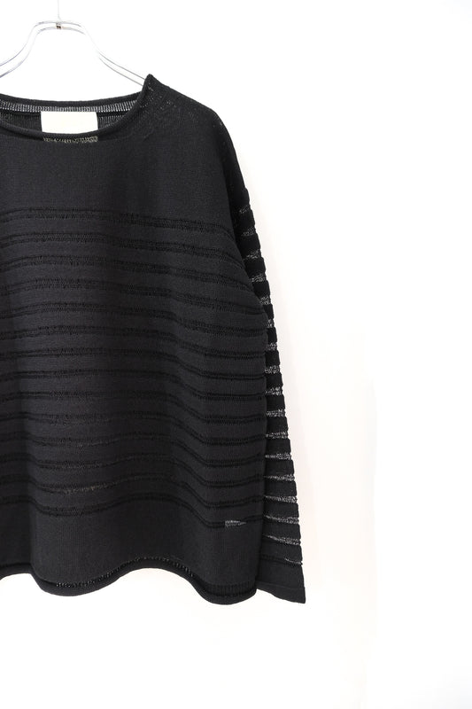 PANEL BORDER SWEATER