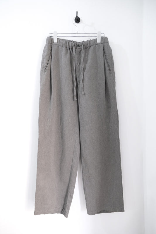 WASHED C/L CORKSCREW DRAWSTRING PANTS