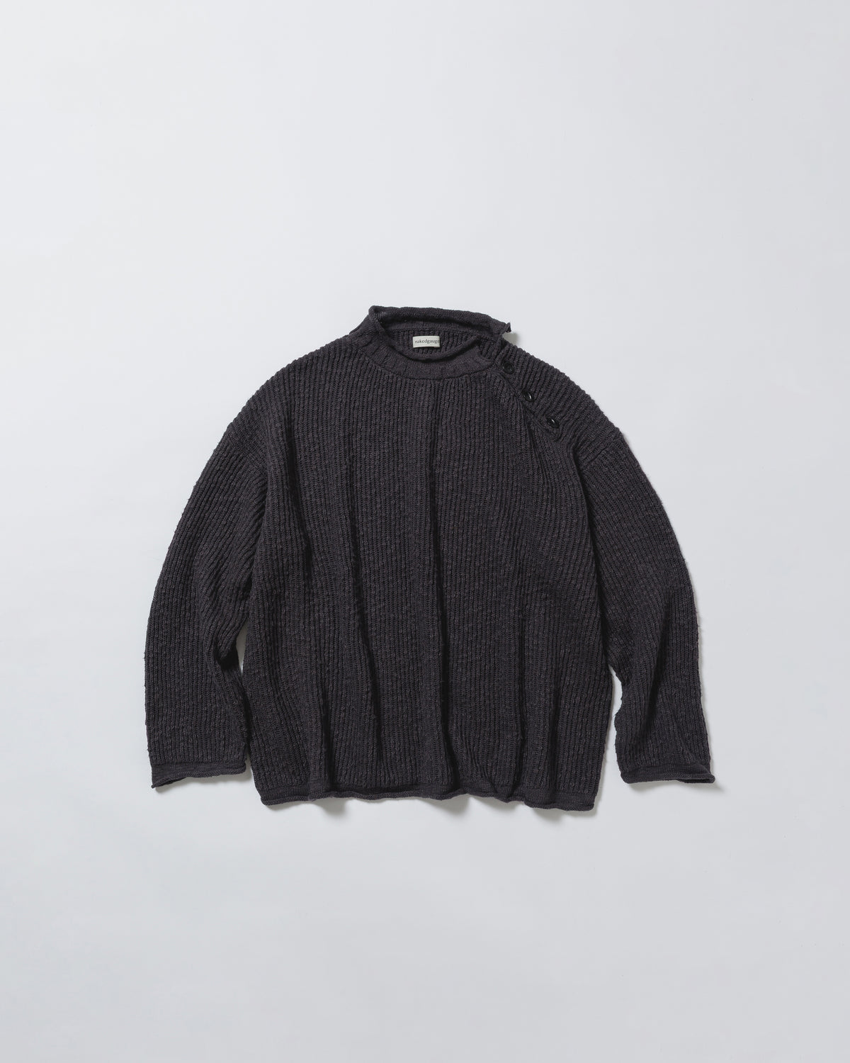 COTTON LINEN LOOSE FIT SWEATER