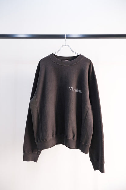 【30% off】Over dyed Sweat Shirt with A.S