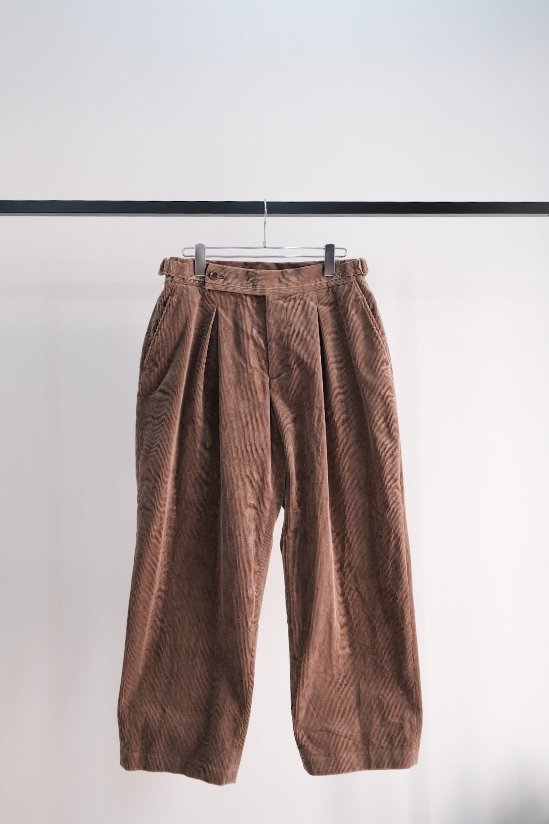 2-Tack Corduroy Pants｜SAYATOMO 22AW ｜えん -en-