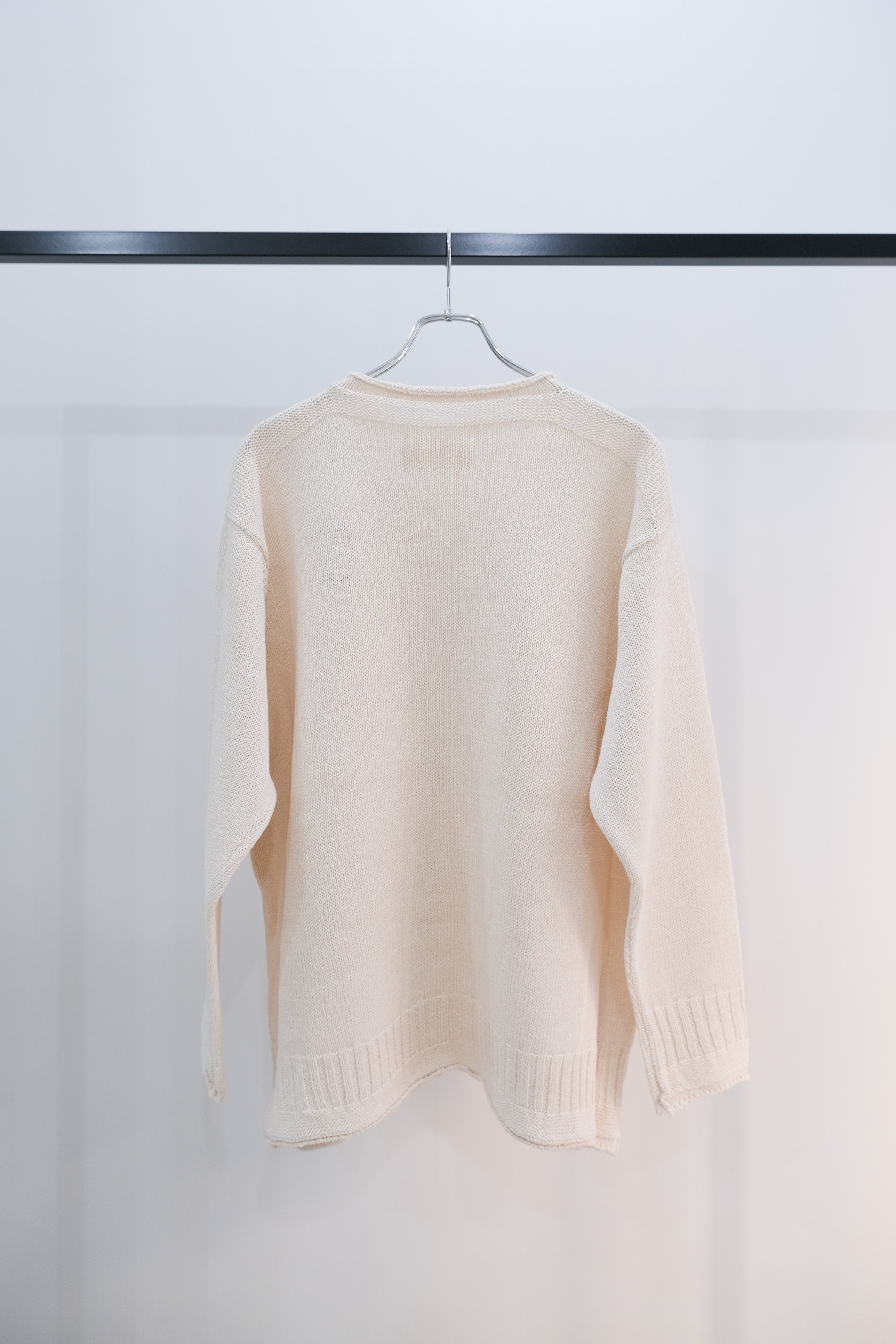 COTTON GUERNSEY SWEATER｜INNAT 23SS ｜えん -en-