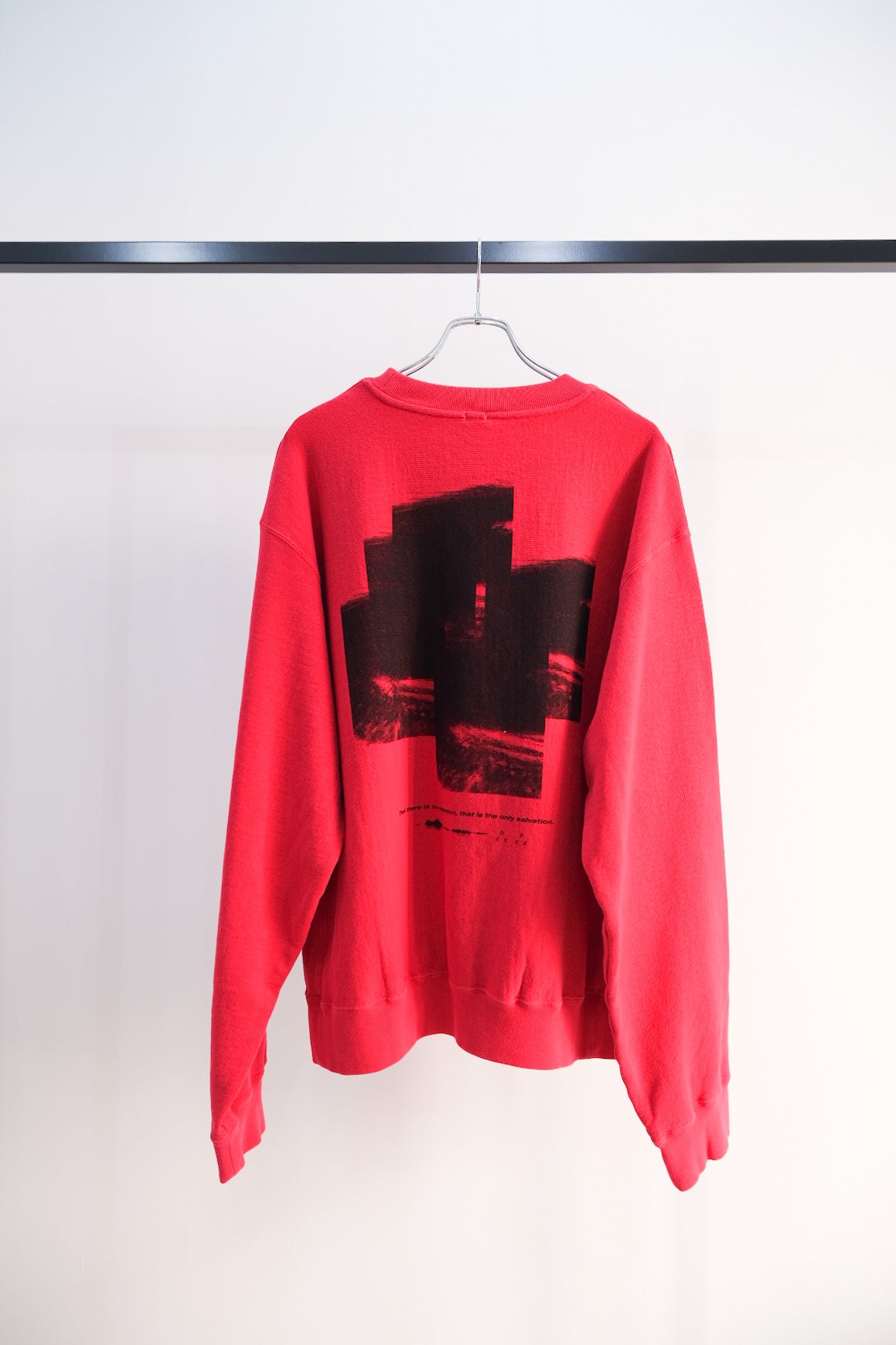 【30% off】Over dyed Sweat Shirt with A.S