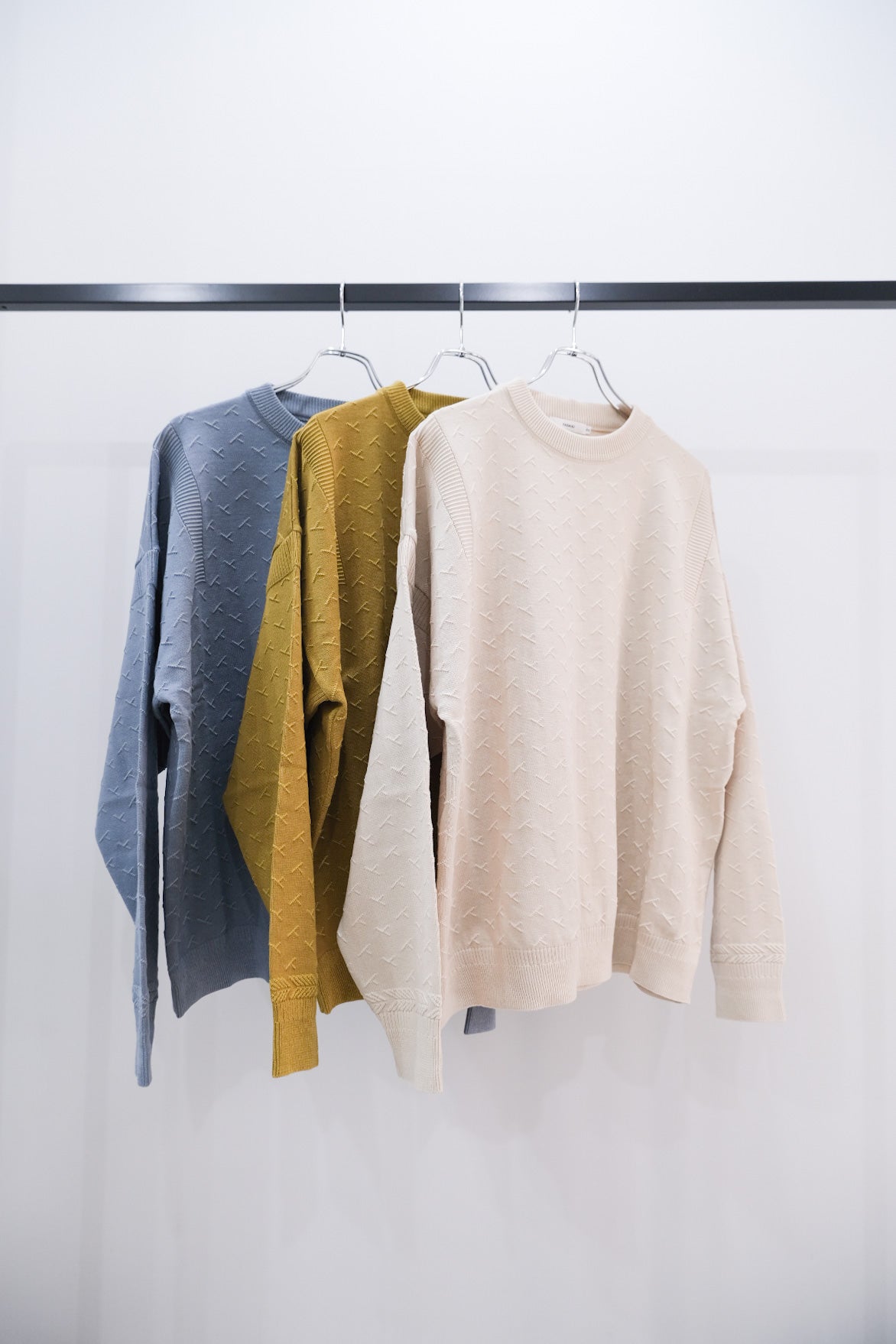 新品 23SS YASHIKI Sakuraame Knit コットン ニット | nate-hospital.com