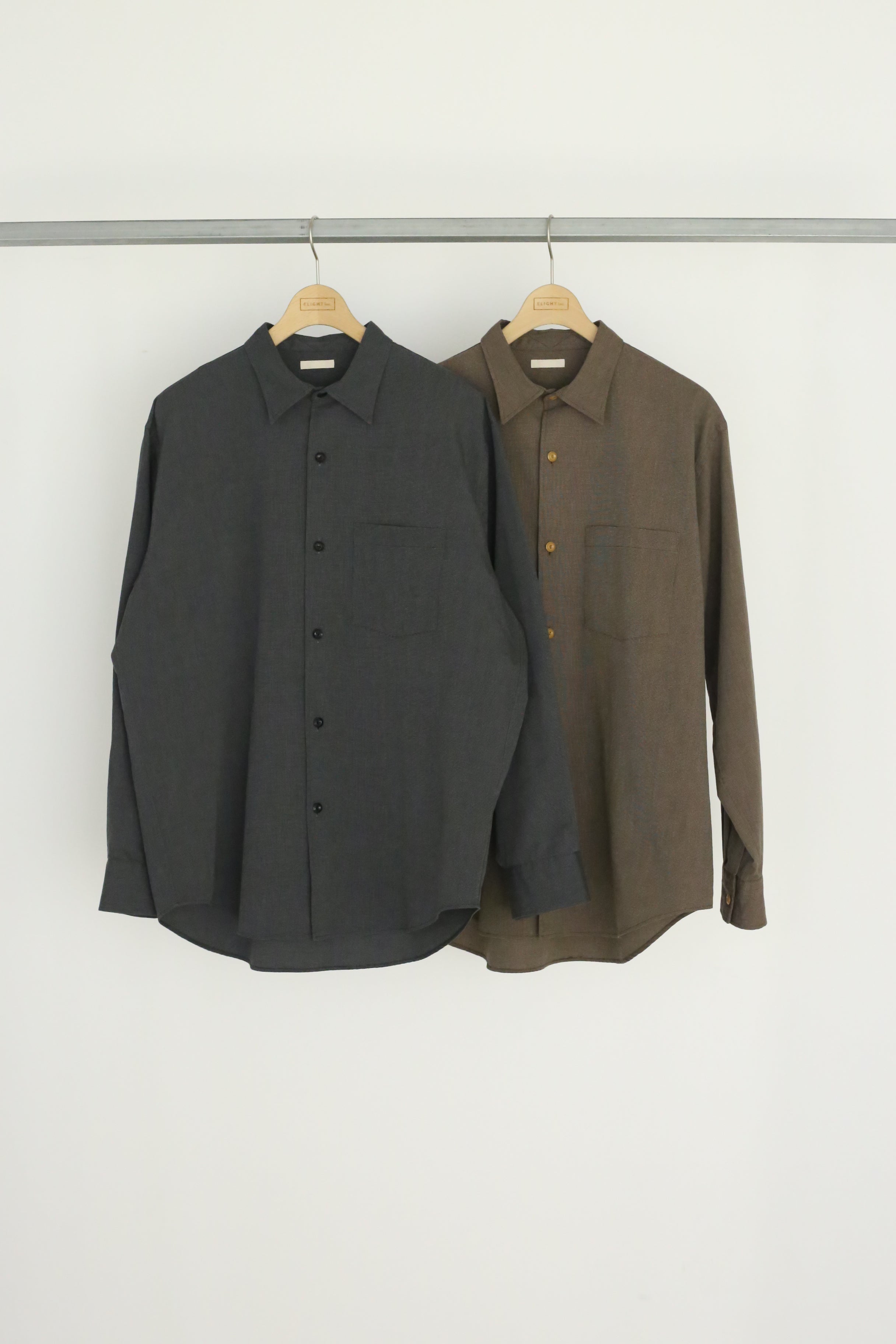 ULTERIOR】OXFORD OVERLAID SHIRT 5（L～XL） - シャツ